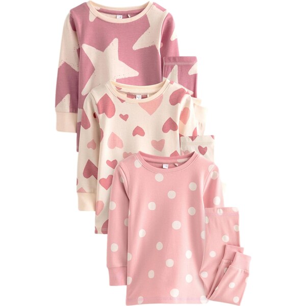 Next Pyžamo krémová / ružová / staroružová 63817765