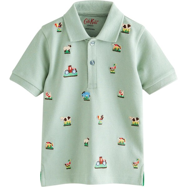 Next Tričko tmavohnedá / žltá / svetlozelená / červená 64488225