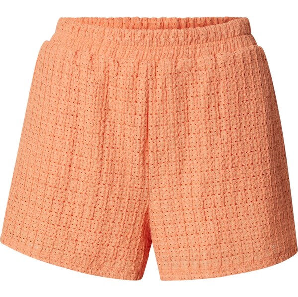 VILA Nohavice VIMINERA pastelovo oranžová 65878434