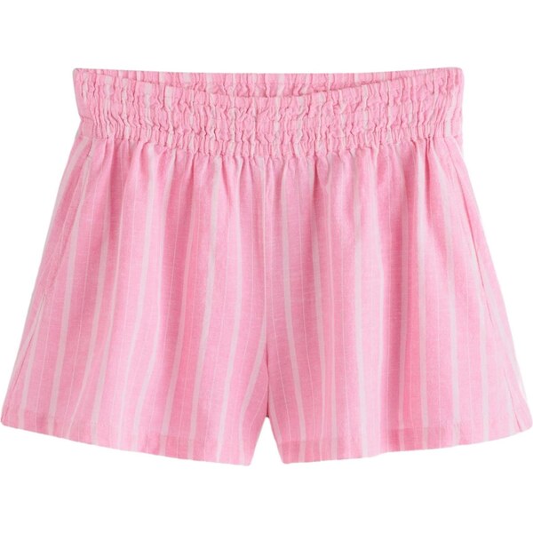 Next Nohavice svetloružová / biela 65875431