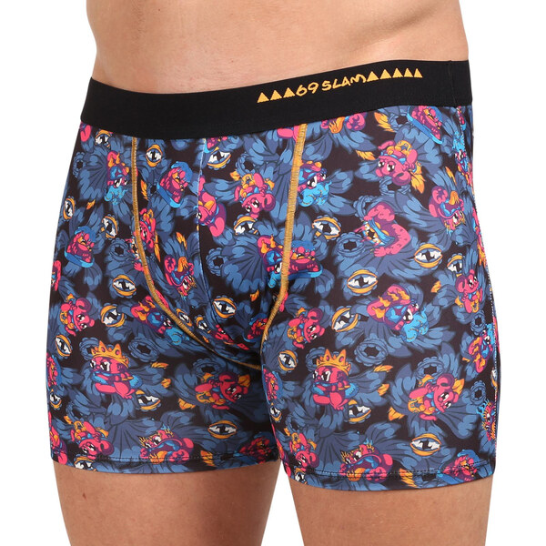Pánske boxerky 69SLAM fit 7 DEADLY MONSTERS DYLAN (MBYSDM-PO) 63690317