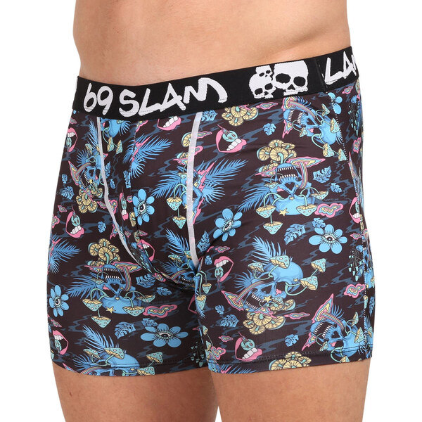 Pánske boxerky 69SLAM fit SKULL TRIP DYLAN (MBYSKU-PO) 63690319