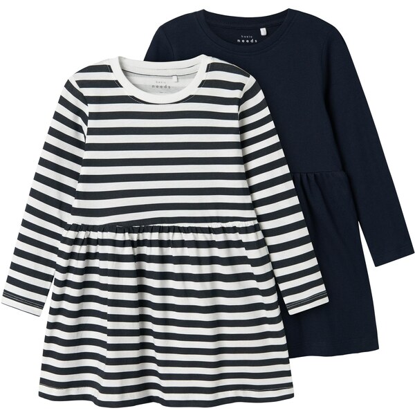 NAME IT Šaty NMFVivia námornícka modrá / biela 55132723