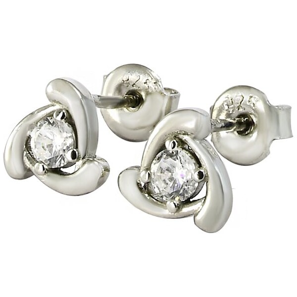 Strieborné náušnice Glare 800 63692482