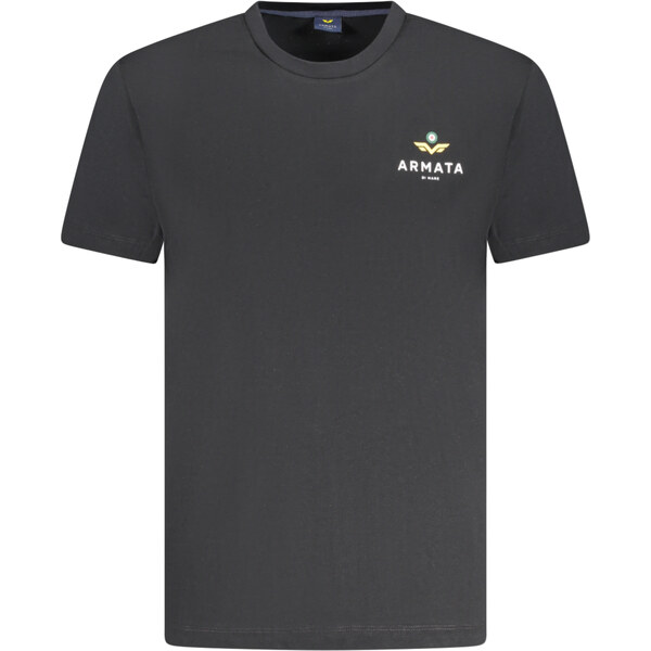 Čierne tričko ARMATA DI MARE s krátkym rukávom 64709879