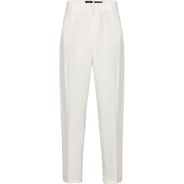 Antioch Plisované nohavice biela 65652846