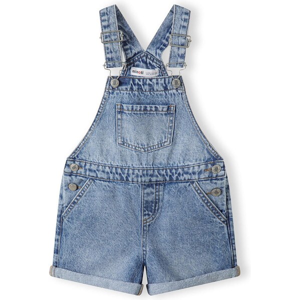 MINOTI Nohavice na traky modrá denim 63695227