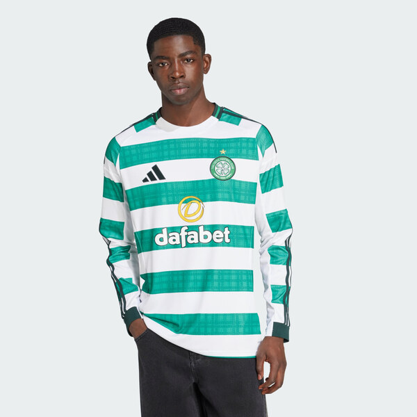 Adidas Dres s dlhými rukávmi Celtic FC 25/26 Long Sleeve Home 63694701