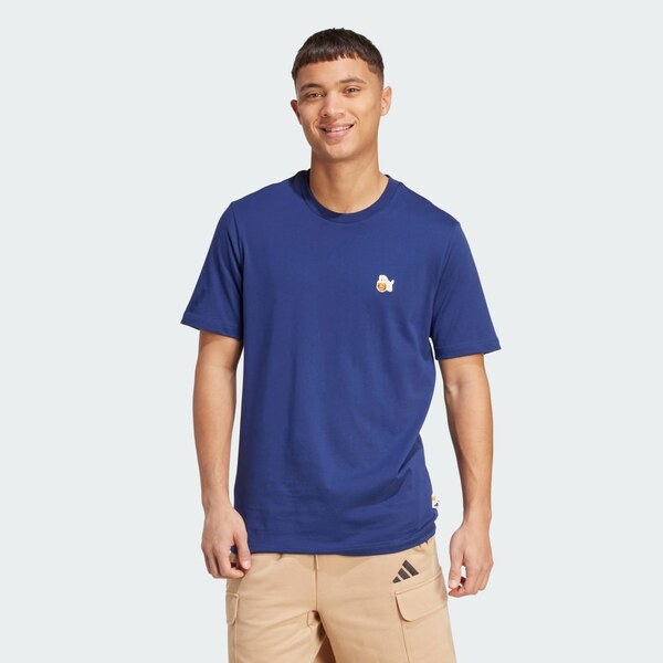 Adidas Tričko s grafickou nášivkou psa a basketbalového motívu 63940947