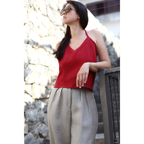 Lotika Linen Ľanový top 63699685