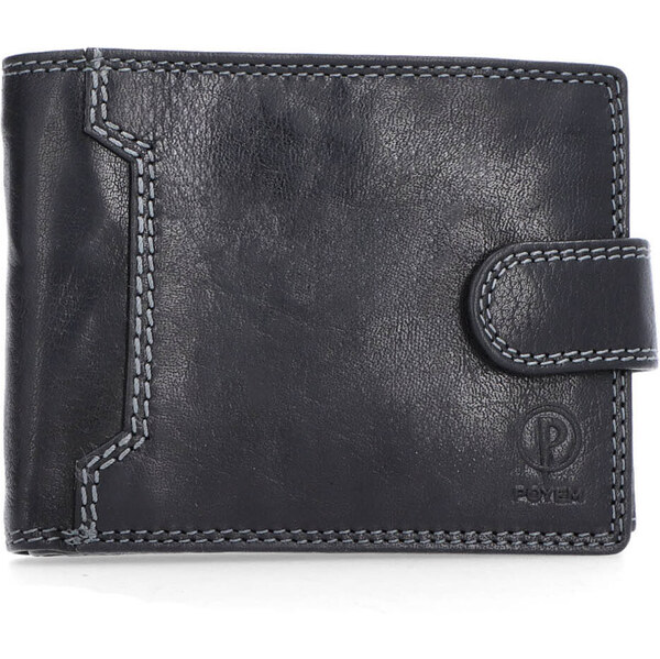 Pánska kožená peňaženka Poyem čierna 5209 Poyem C 17715249