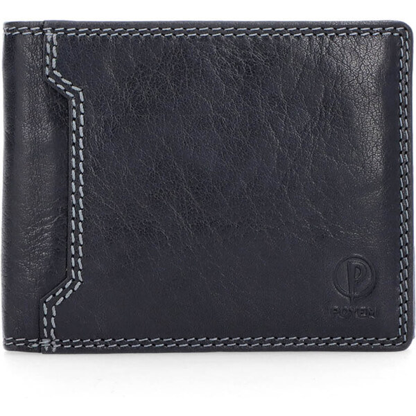 Pánska kožená peňaženka Poyem čierna 5206 Poyem C 17715255