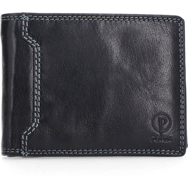 Pánska kožená peňaženka Poyem čierna 5208 Poyem C 17715251