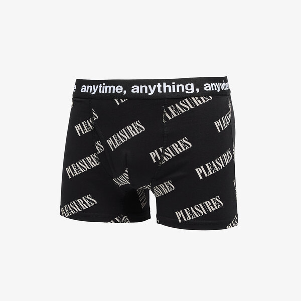 Boxerky PLEASURES Anytime Boxer Brief Black L 63703616