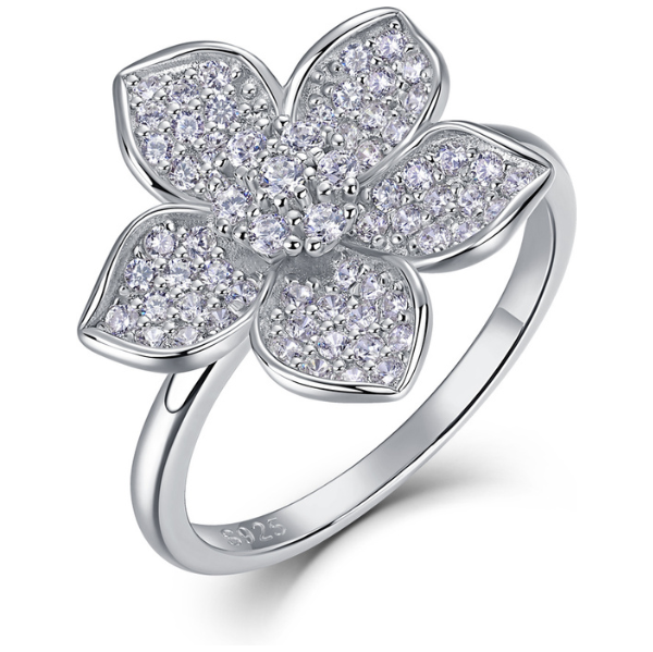 Olivie Strieborný prsteň BARBORKY 9571 64805006