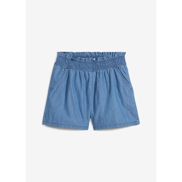 bonprix Šortky z čistej bavlny, farba modrá 63704089