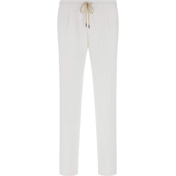 Boggi Milano Nohavice s pukmi biela 63806251