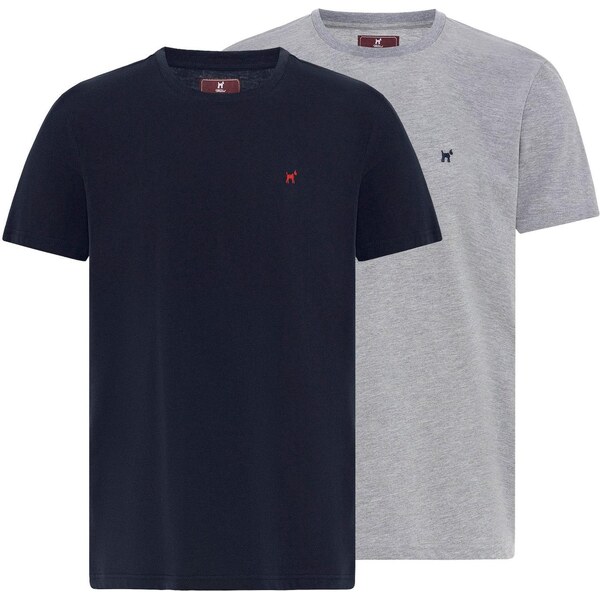 Williot Tričko námornícka modrá / svetlosivá 65652894