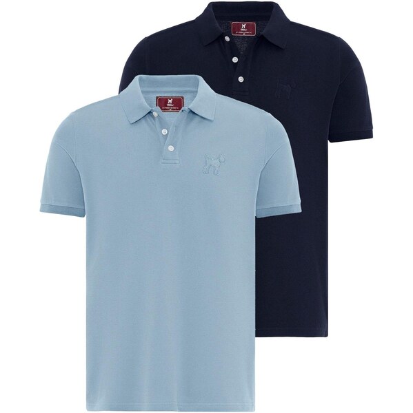 Williot Tričko námornícka modrá / dymovo modrá 65652898