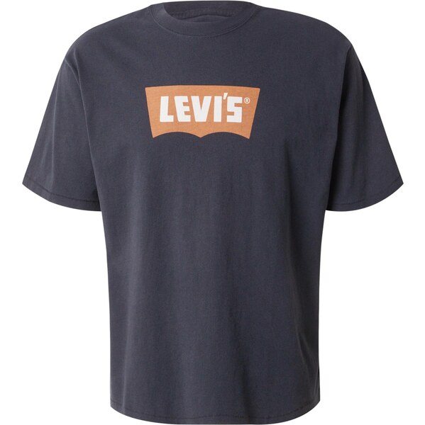 LEVIS Tričko Vintage Batwing Graphic Tee koňaková / čierna / 63706177