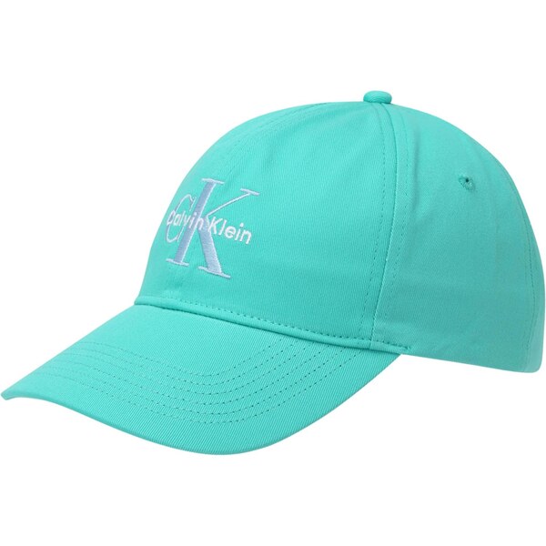 Calvin Klein Čiapka tyrkysová / biela 63706118