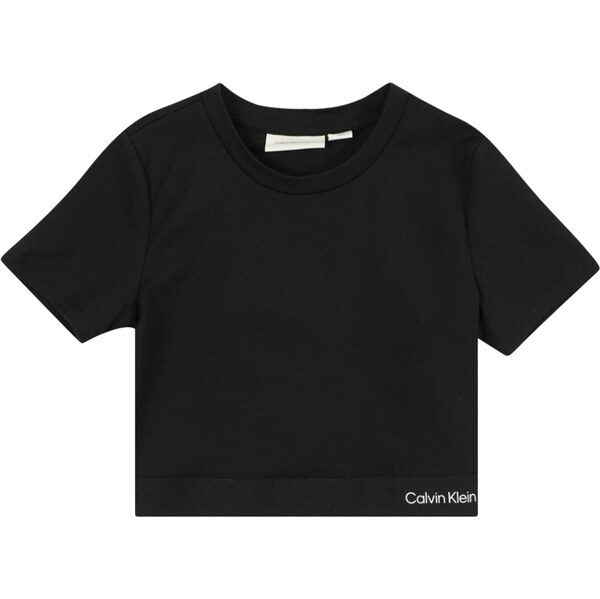 Calvin Klein Jeans Tričko čierna / biela 63706188