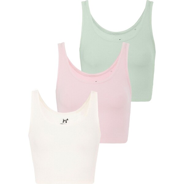 Williot Top pastelovo zelená / ružová / biela 65772763