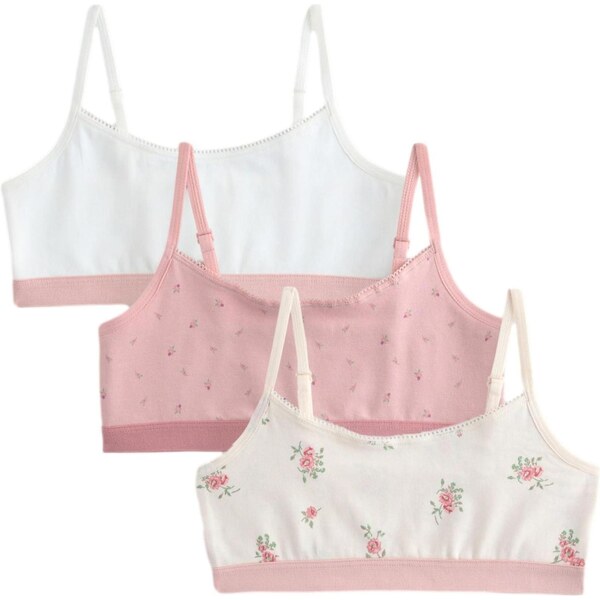 Next Podprsenka zelená / ružová / biela / biela ako vlna 63705815