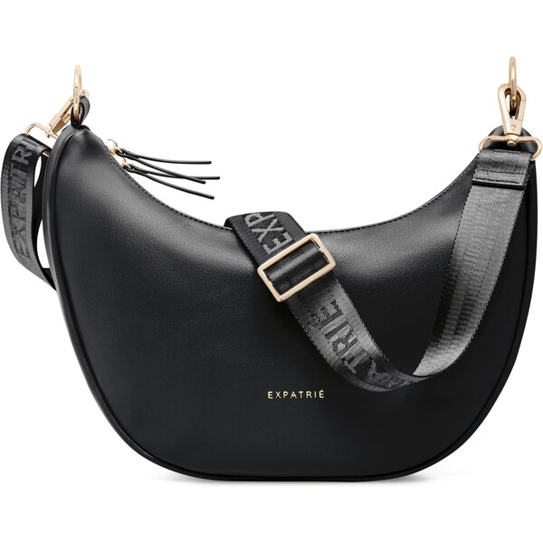 Expatrié Taška cez rameno Lea Medium čierna 65878986