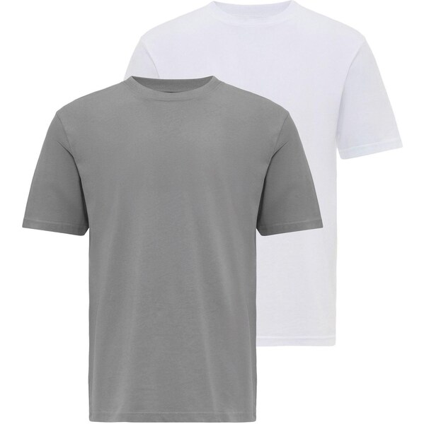 Antioch Tričko tmavosivá / biela 65645700