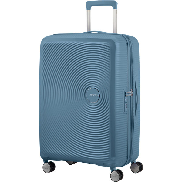 American Tourister SOUNDBOX SPINNER 67 EXP Stone Blue 62195030