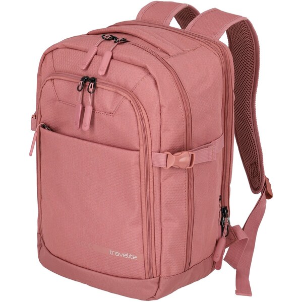 Travelite Kick Off Cabin Backpack Rosé 62195174