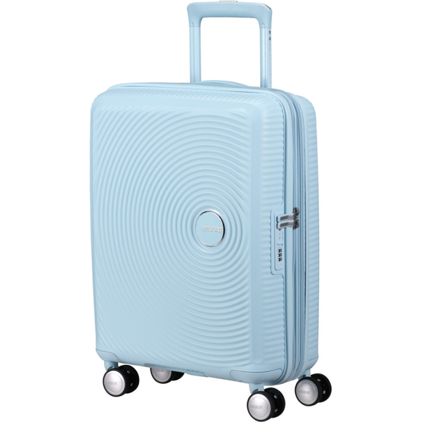 American Tourister SOUNDBOX SPINNER 55 EXP Pastel Blue 63751912