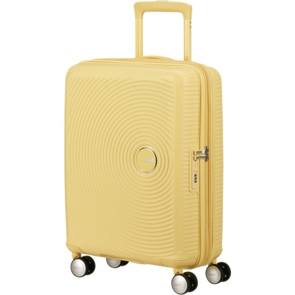 American Tourister SOUNDBOX SPINNER 55 EXP Pastel Yellow 63751914
