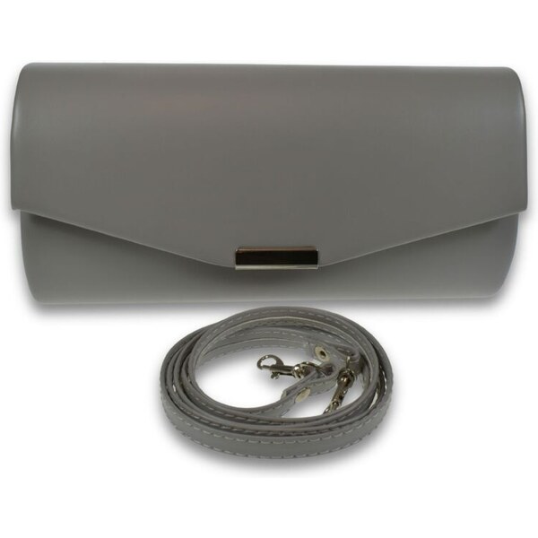 JOHN-C Sivá spoločenská kabelka MERY 63709949