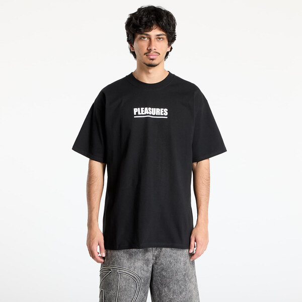 Tričko PLEASURES Scripture T-Shirt Black S 63718439
