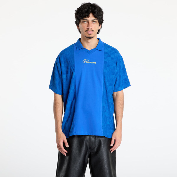 Tričko PLEASURES Planets Polo Blue S 63718429