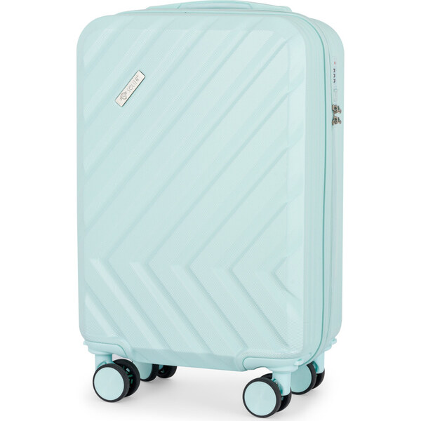 BASIC SOLIER mintový cestovný kufor KYOTO veľ. S STL1071 MINT 20 S) 55033077