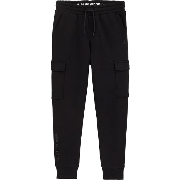 WE Fashion Nohavice tmavosivá / čierna 54279436