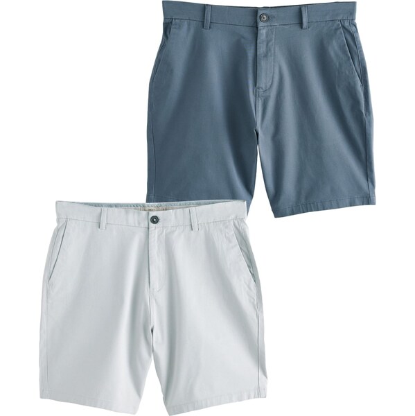 Next Chino nohavice modrá / svetlosivá 63734520