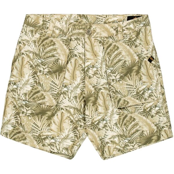 ALPHA INDUSTRIES Nohavice Honolulu béžová / zelená / olivová 63724427