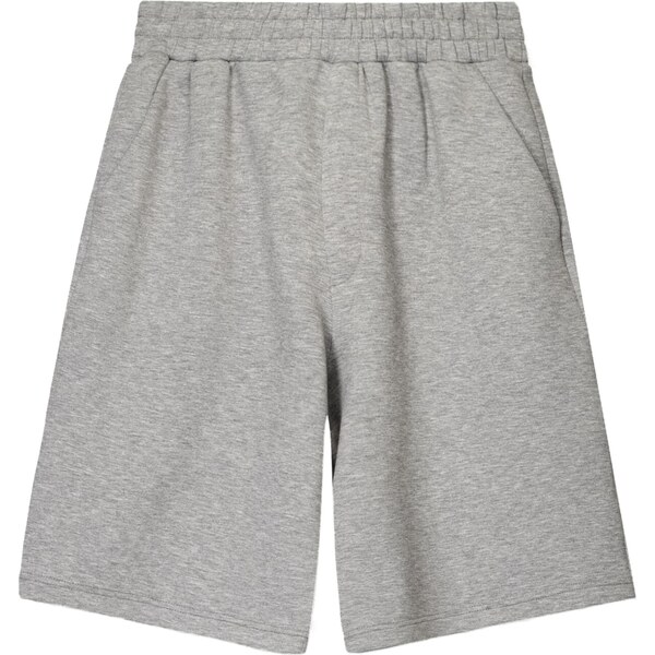 Bershka Nohavice sivá melírovaná 64547616