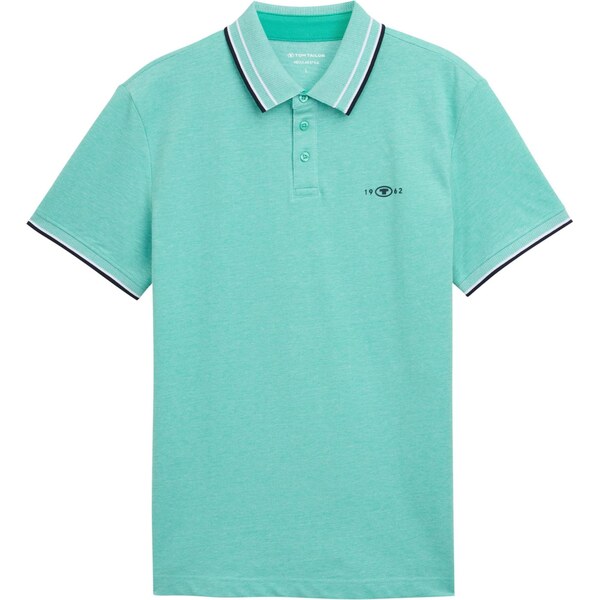 TOM TAILOR Tričko vodová / čierna / biela 63724551