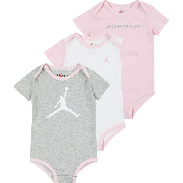 Jordan Body BROOKLYN sivá melírovaná / ružová / biela 63724778