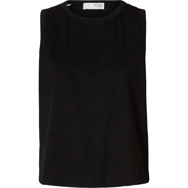 SELECTED Top SLFEssential čierna 63724422