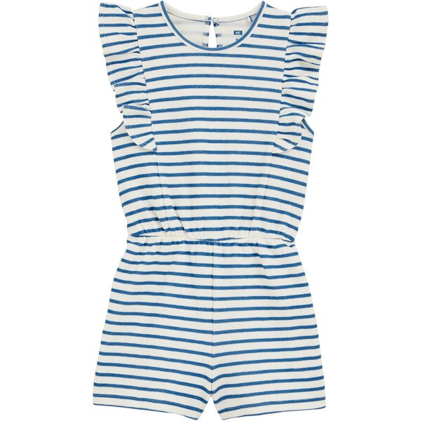 WE Fashion Overal kobaltovomodrá / biela 63724866