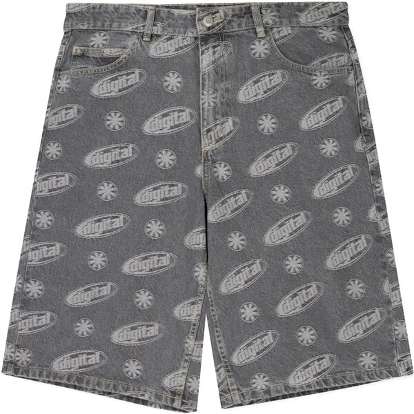 Bershka Džínsy sivý denim / svetlosivá 65879149