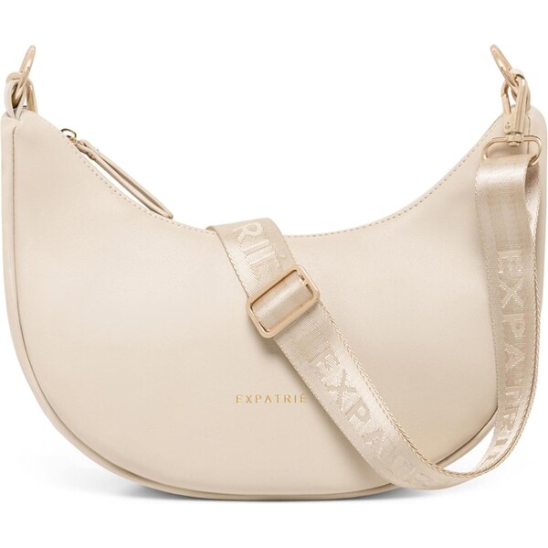 Expatrié Taška cez rameno Lea Small béžová 65878984