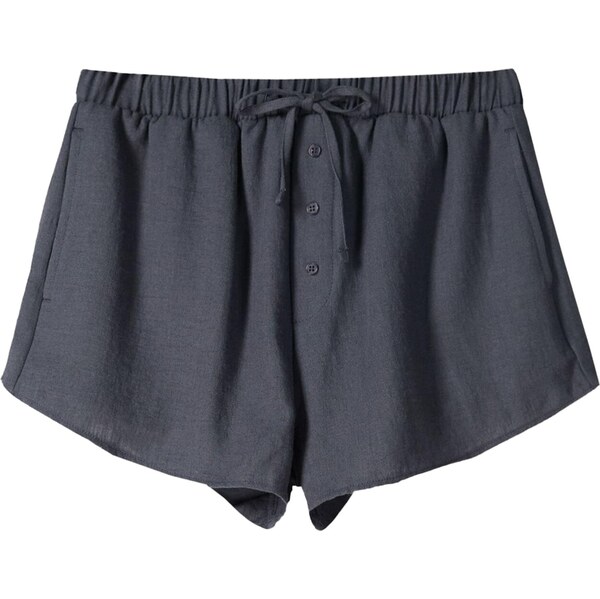 Bershka Nohavice tmavomodrá 64427913