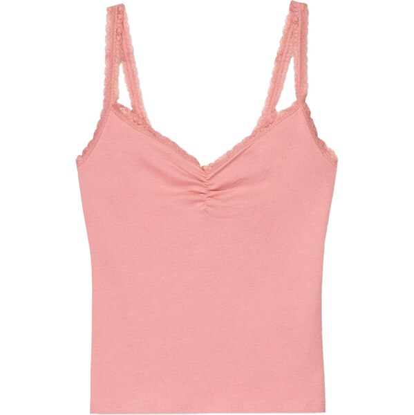 Bershka Top staroružová 64528670